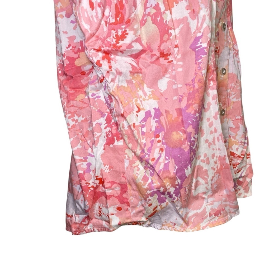 212 Paint Splatter Button Down Shirt - Picture 6 of 13